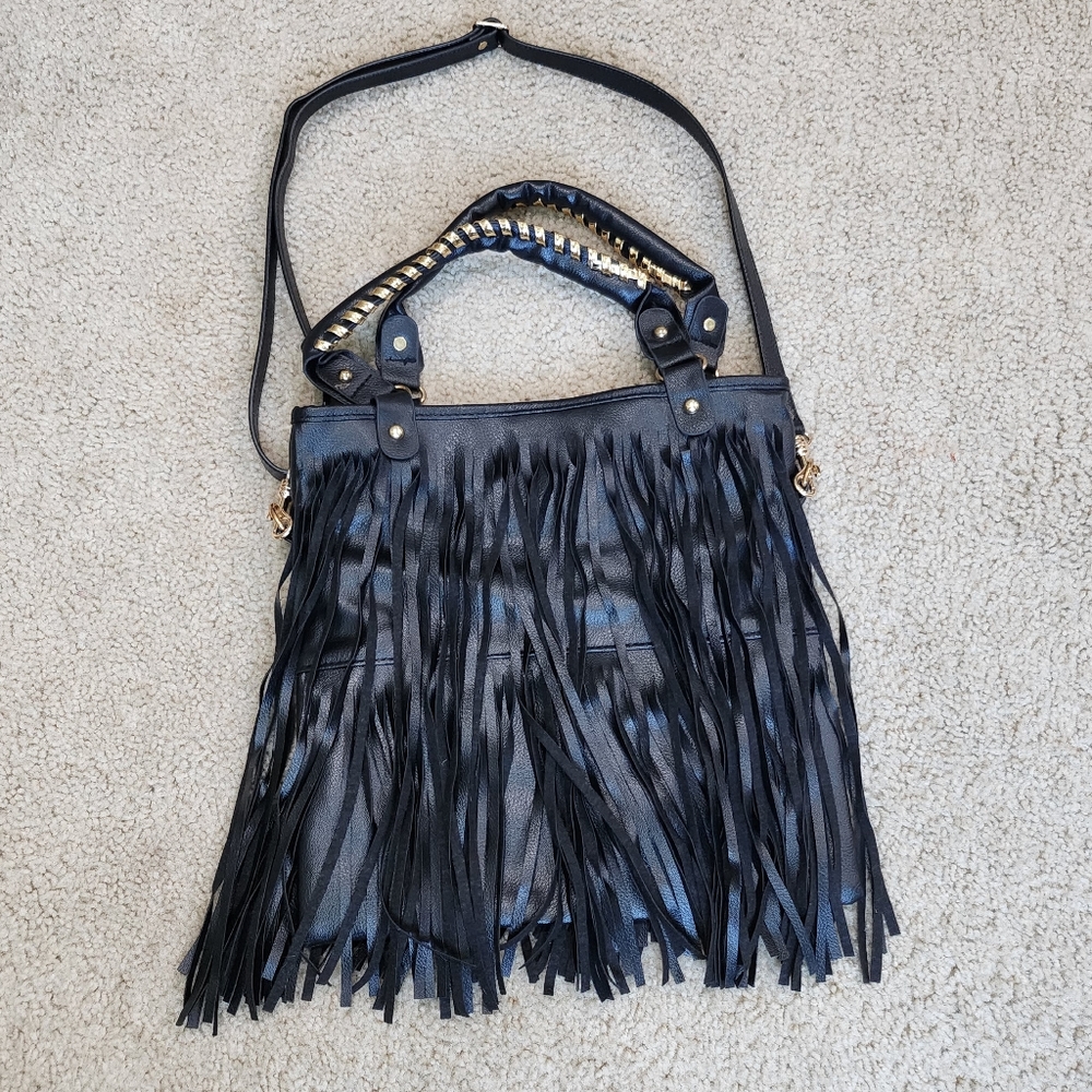 Steve Madden Brown Slide Sandals Black Gold Spheres Straps Size 9 + FREE BAG - Picture 10 of 10